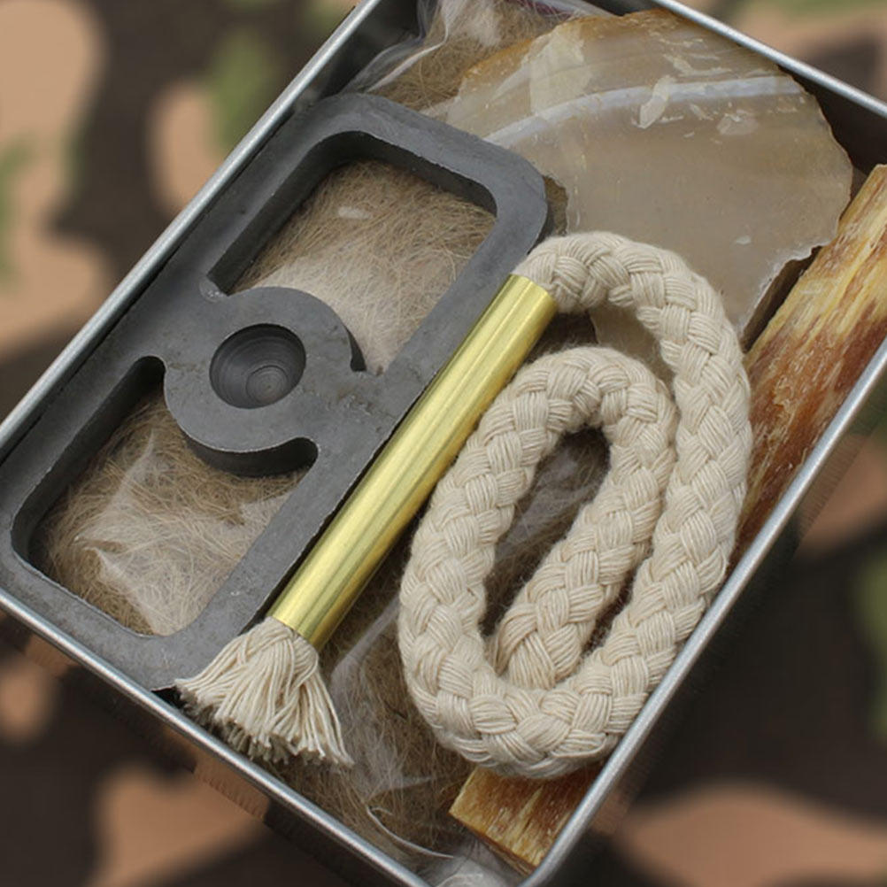 Outdoor Camping Cooking Set - 1 Ensemble de Cordes en Coton