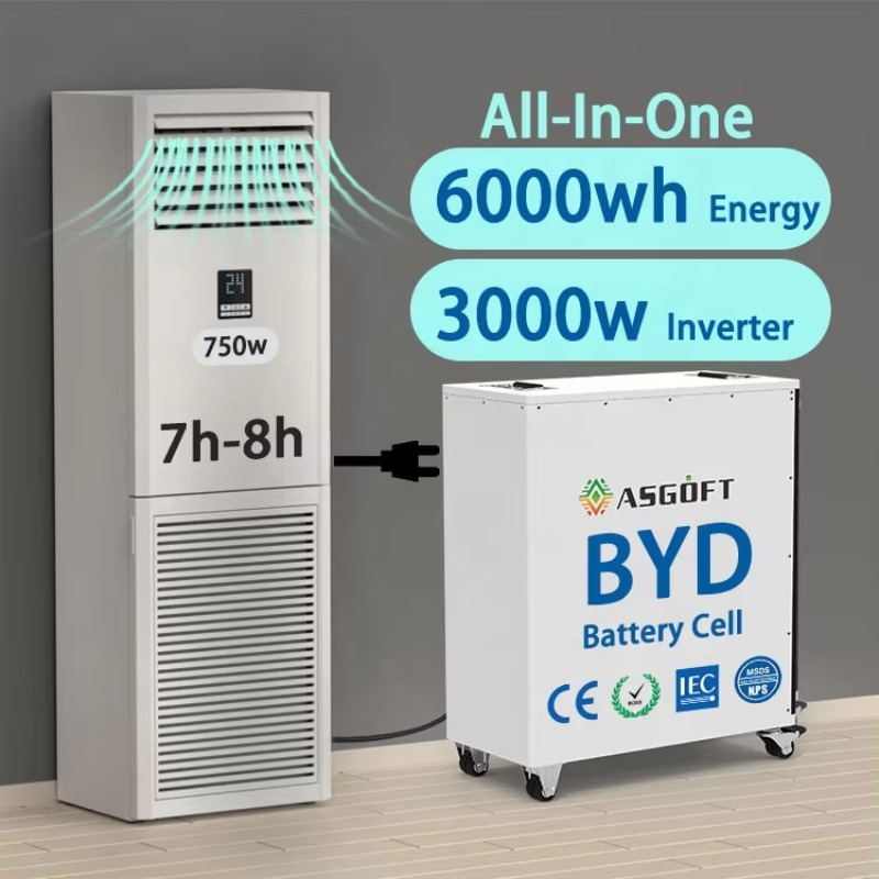 Portable Power Station - 6kwh extérieur tout en un ESS