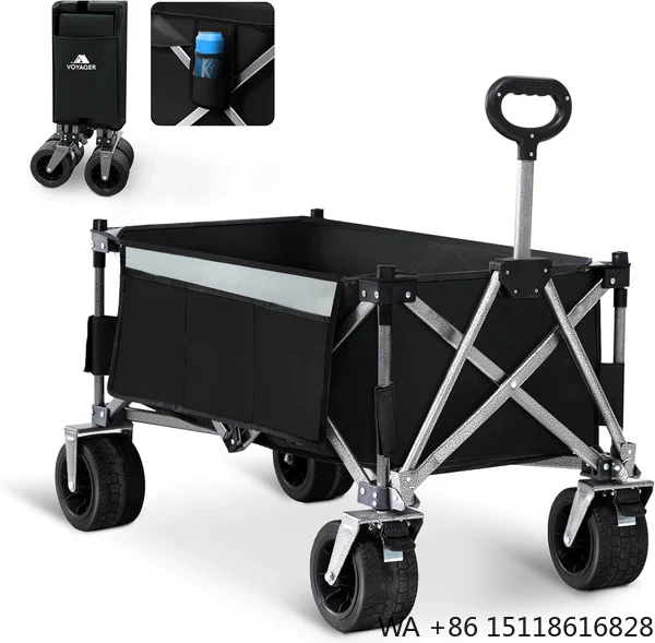 Outdoor Camping Wagon - Chariot de camping pliable, chariot utilitaire