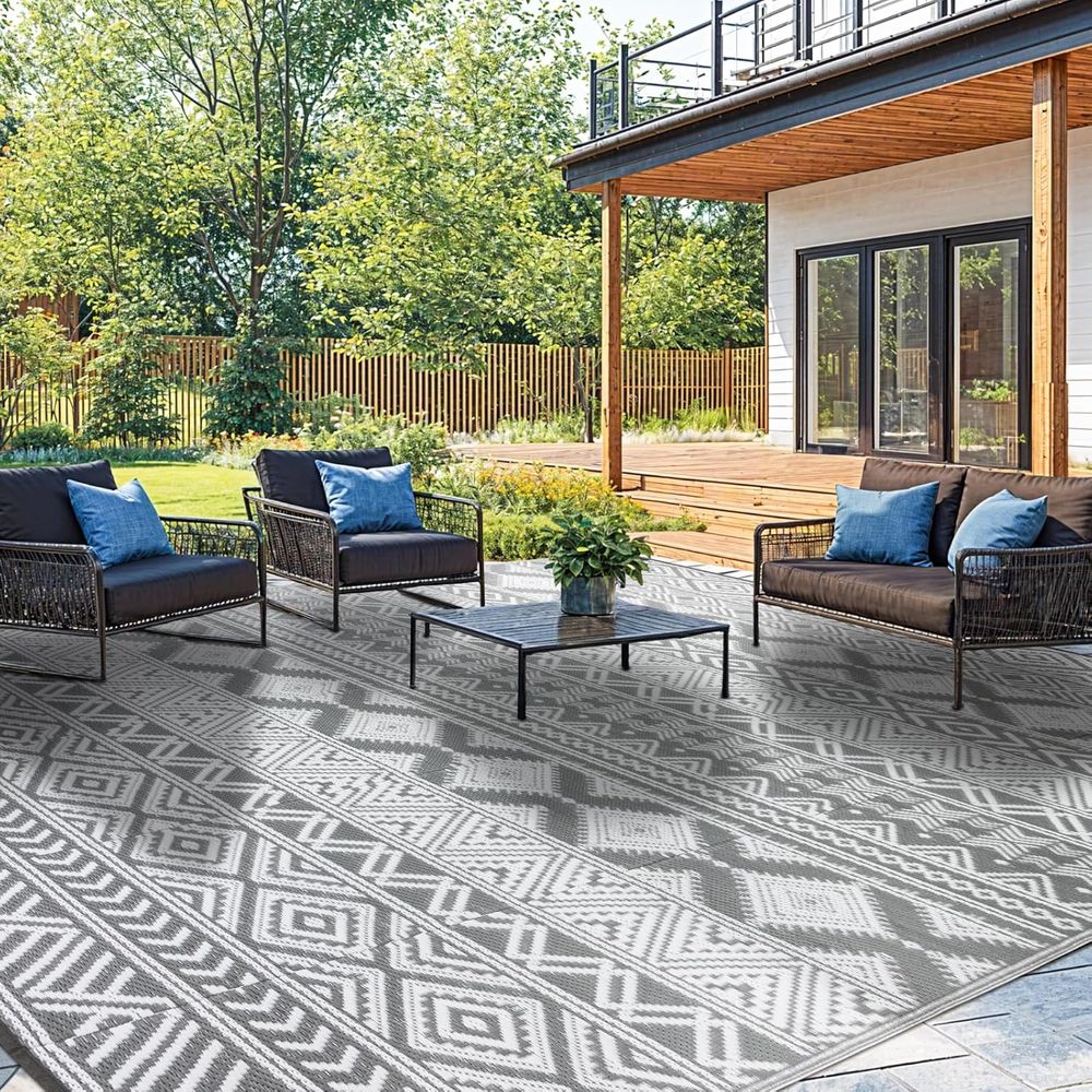Camping Outdoor Or Indoor - Tapis d'extérieur 8x10, tapis de camping