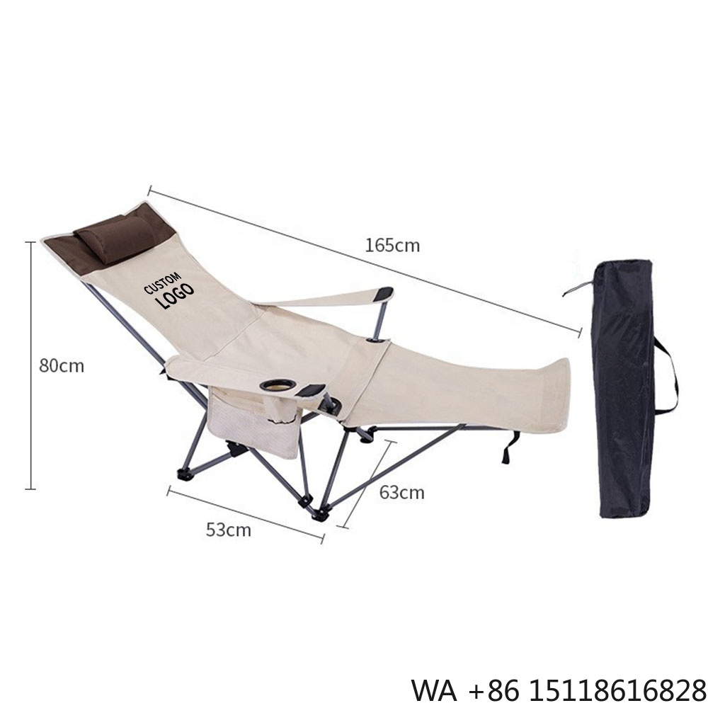 Outdoor Camping Chairs - Chaise pliante inclinable portable, légère et