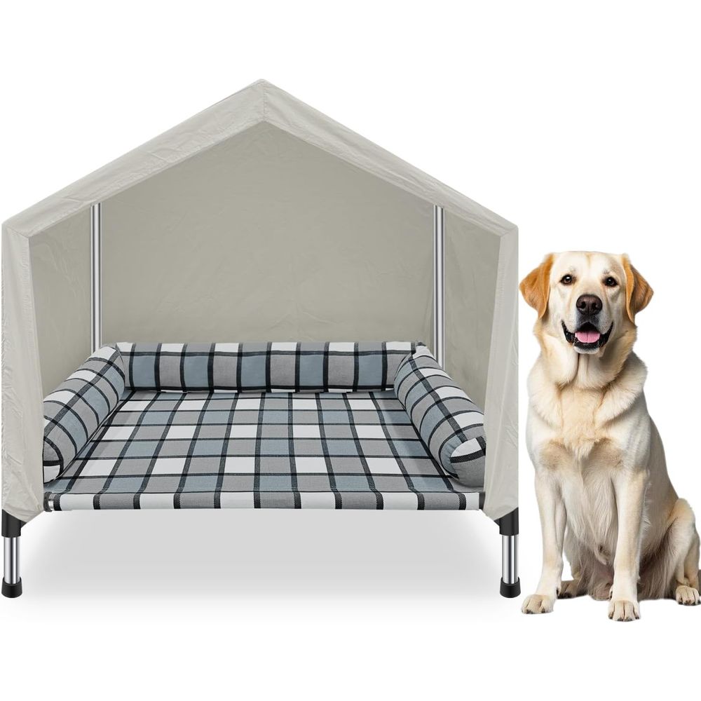 Camping Outdoor Or Indoor - Lit surélevé pour chien - Lit