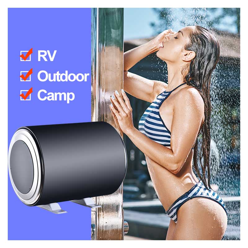 Outdoor Camping Hot Water Heater - Chauffe-eau, petit modèle portable, chauffe-eau instantané,