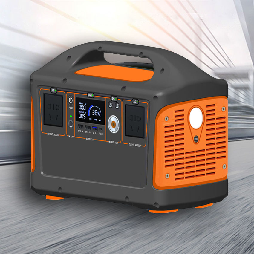 Portable Power Station - Station d'alimentation portable tout-en-un 600W avec