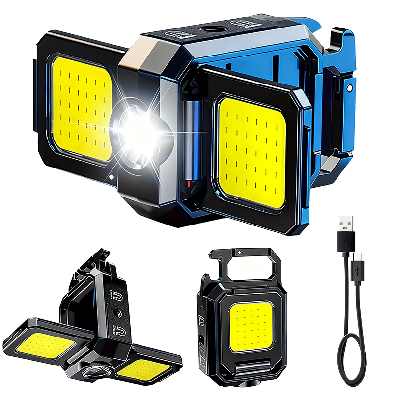 Outdoor Camping Light Portable - Mini lampe de poche porte-clés lumière