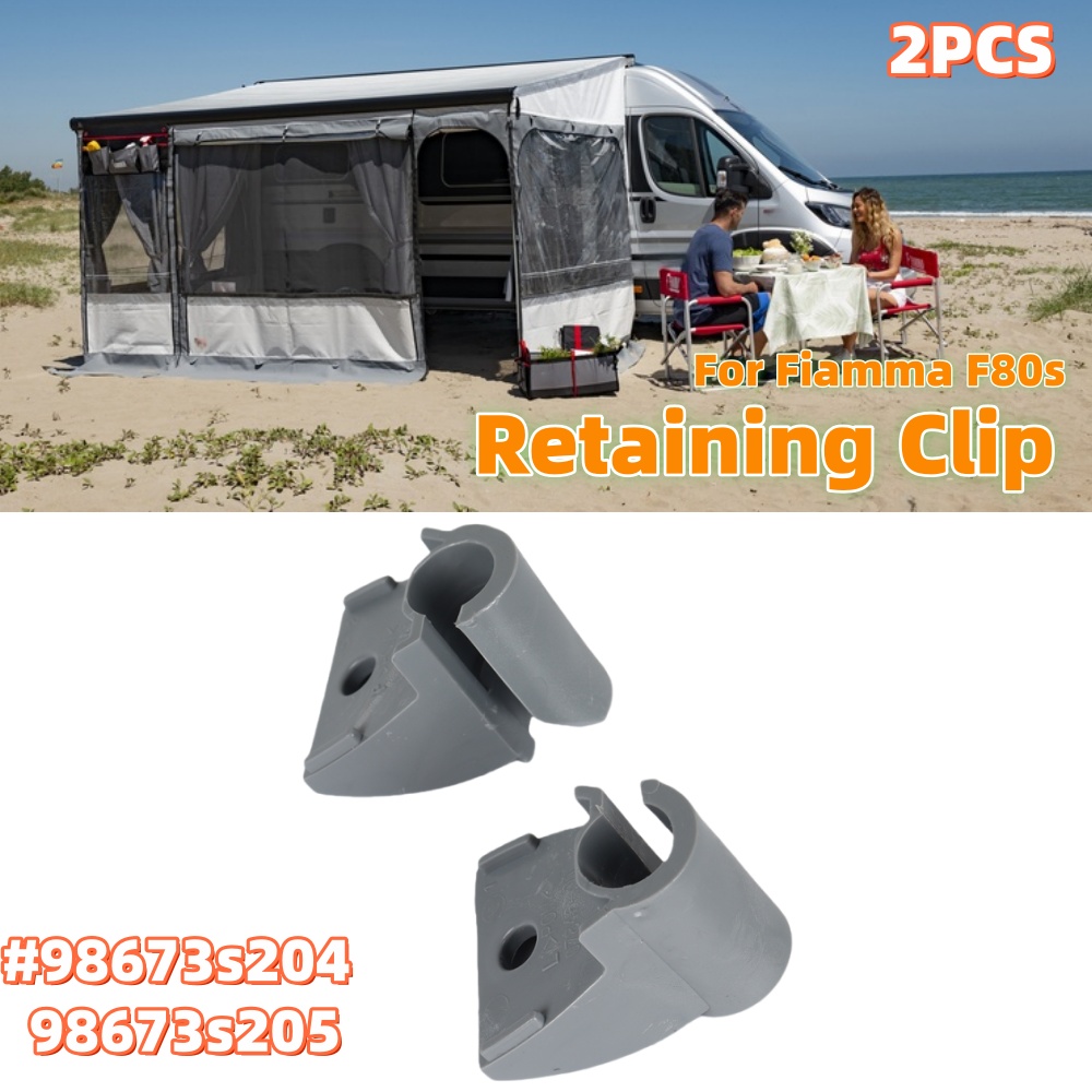 Outdoor Camp - Clip de fixation pour pied gauche/droit