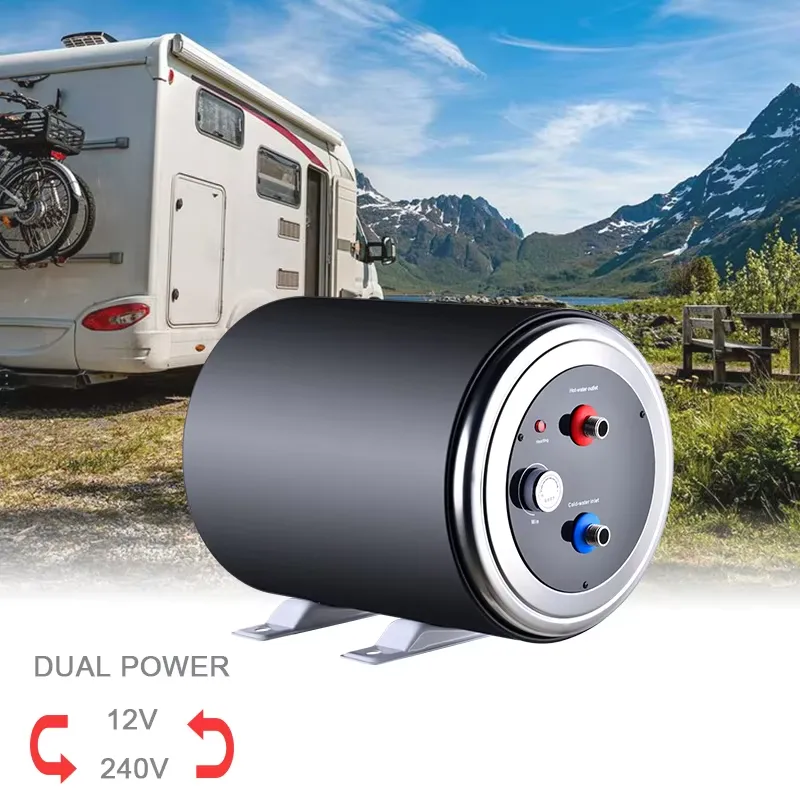 Outdoor Camping Hot Water Heater - Chauffe-eau électrique portable en acier inoxydable