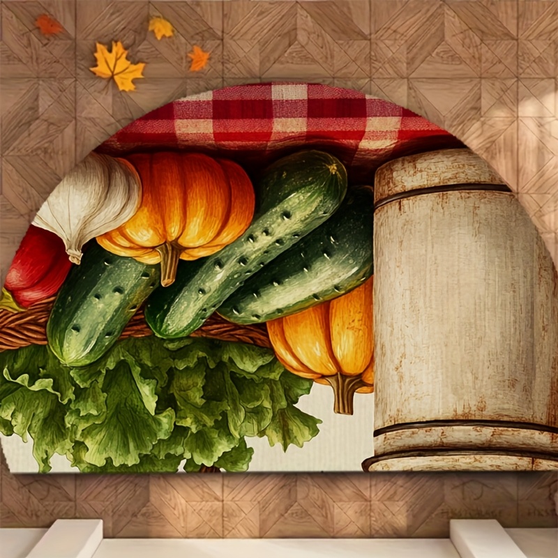 Camping Outdoor Or Indoor - Paillasson Country Produce, motif paniers tissés