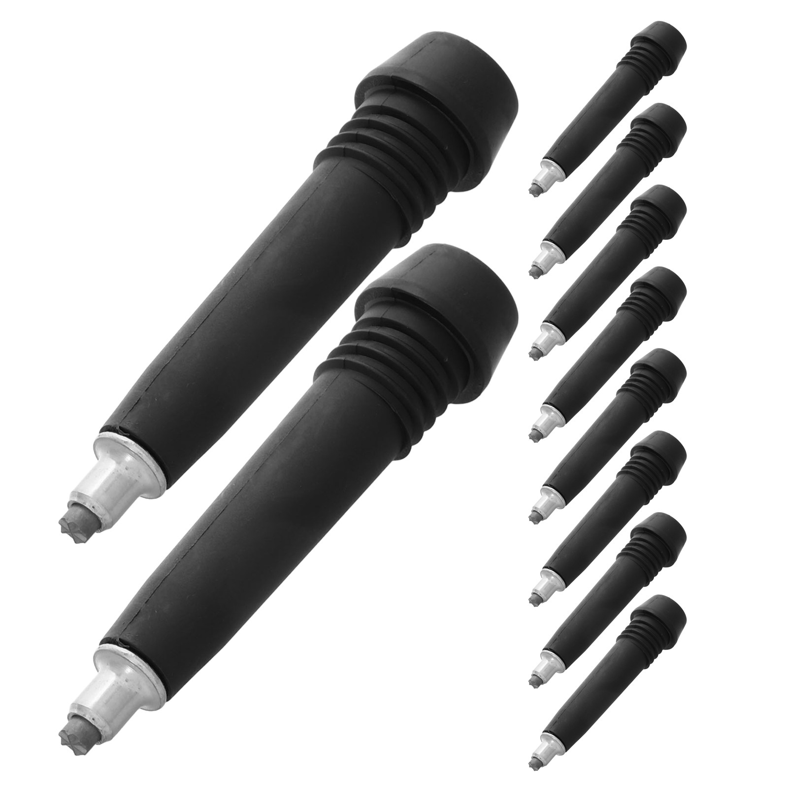 Trekking Poles - 10 embouts de protection universels en