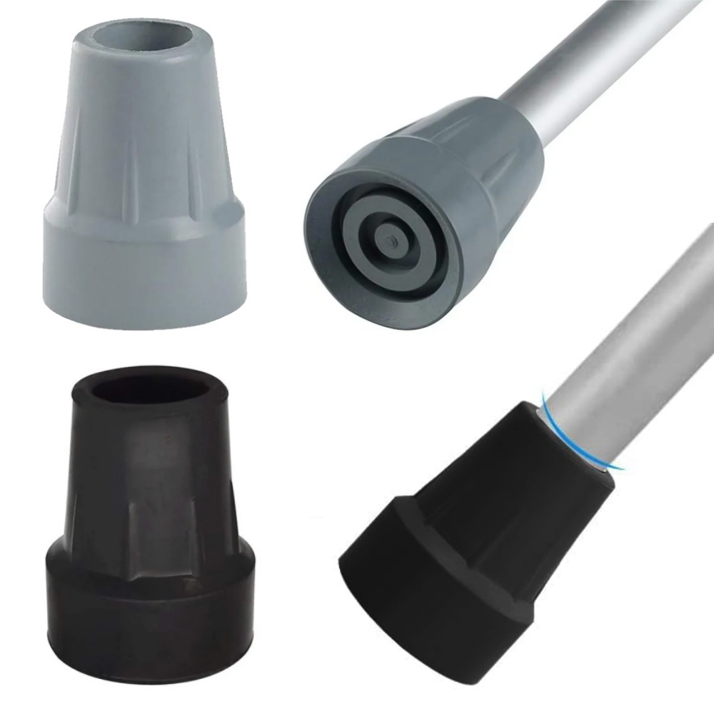 Trekking Poles - Pieds de canne de marche noirs/gris