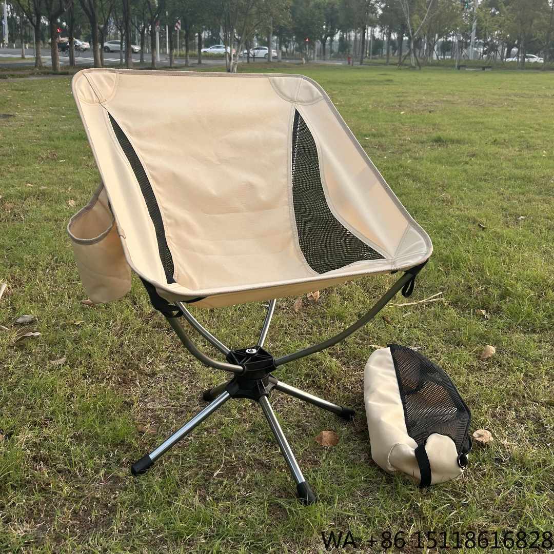 Outdoor Camping Chairs - Chaise de camping pivotante en aluminium