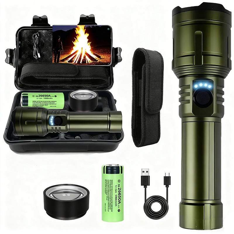 Outdoor Camping Lamp - Lampe de poche Ultra puissante, allumage