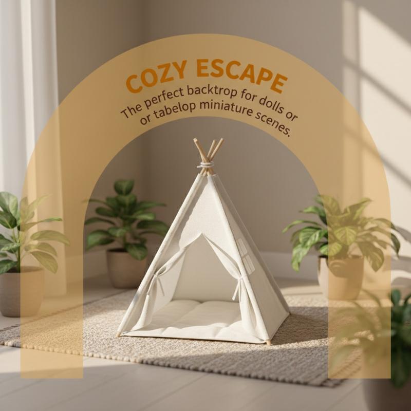 Outdoor Camping Equipment - Tente de camping miniature à l'échelle