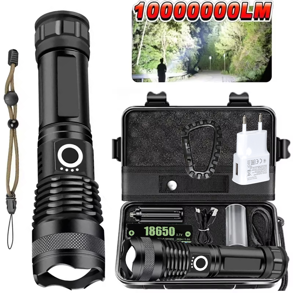 Outdoor Camping Lamp - Lampe de poche LED haute puissance,