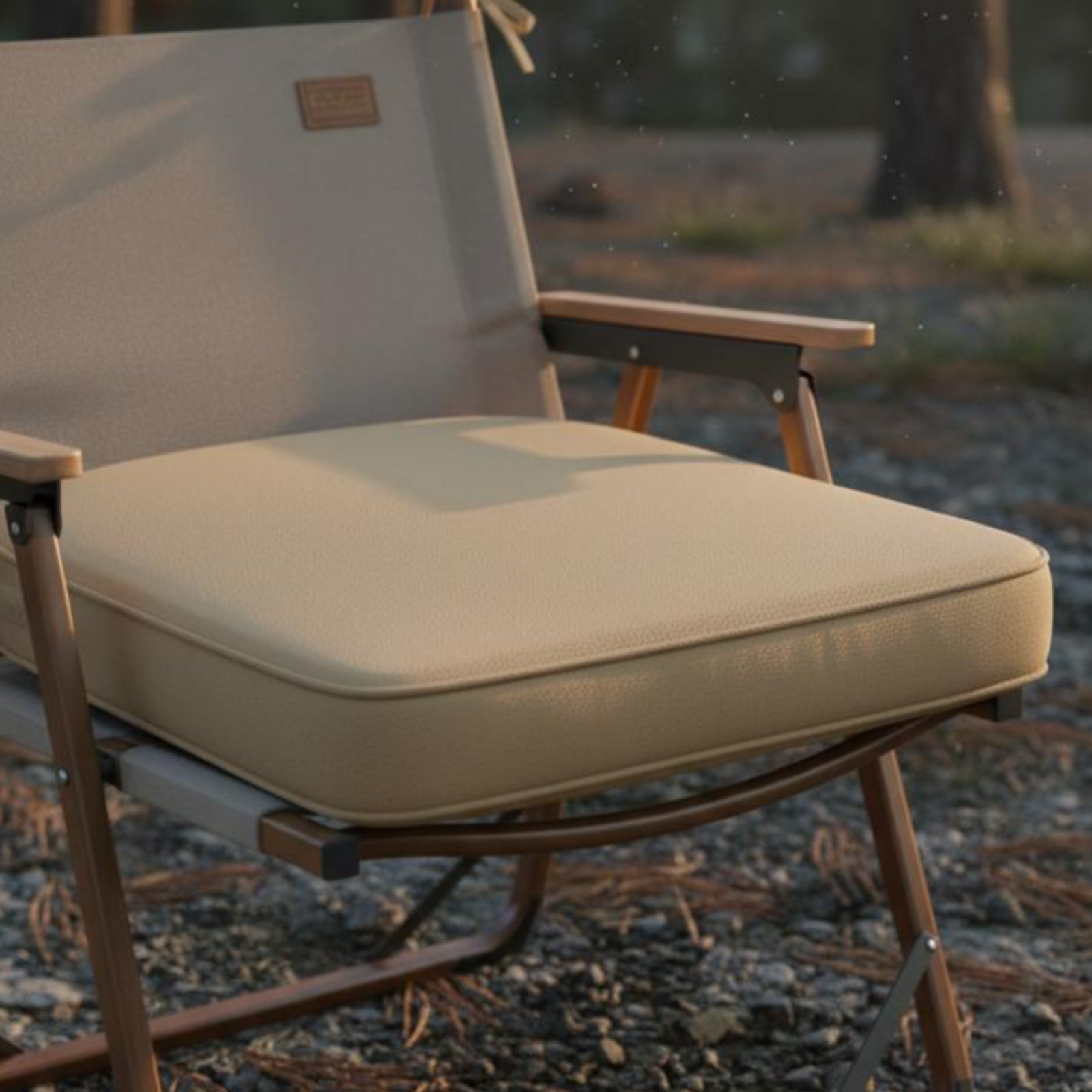 Outdoor Camping Chairs - Coussin de siège de patio imperméable,