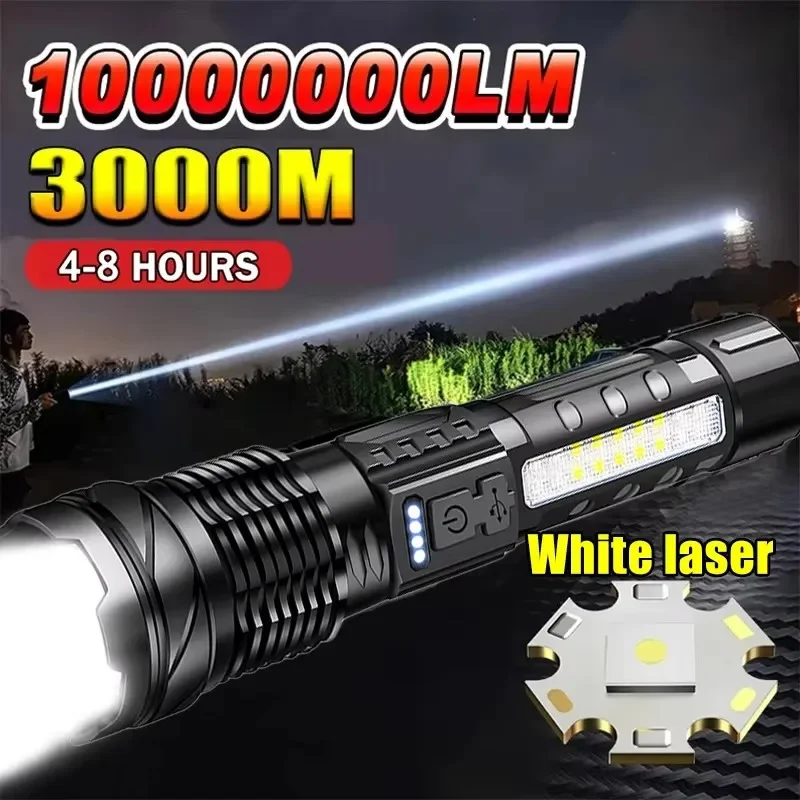 Outdoor Camping Lamp - Lampe torche LED puissante avec affichage