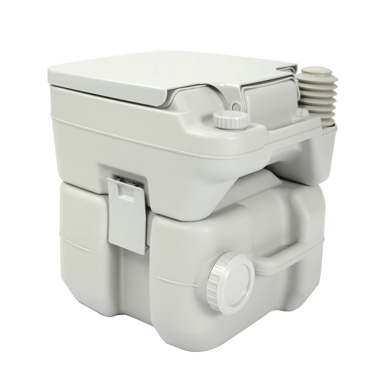 Outdoor Camp - Toilette portable anti-éclaboussures de 5,3 gallons,