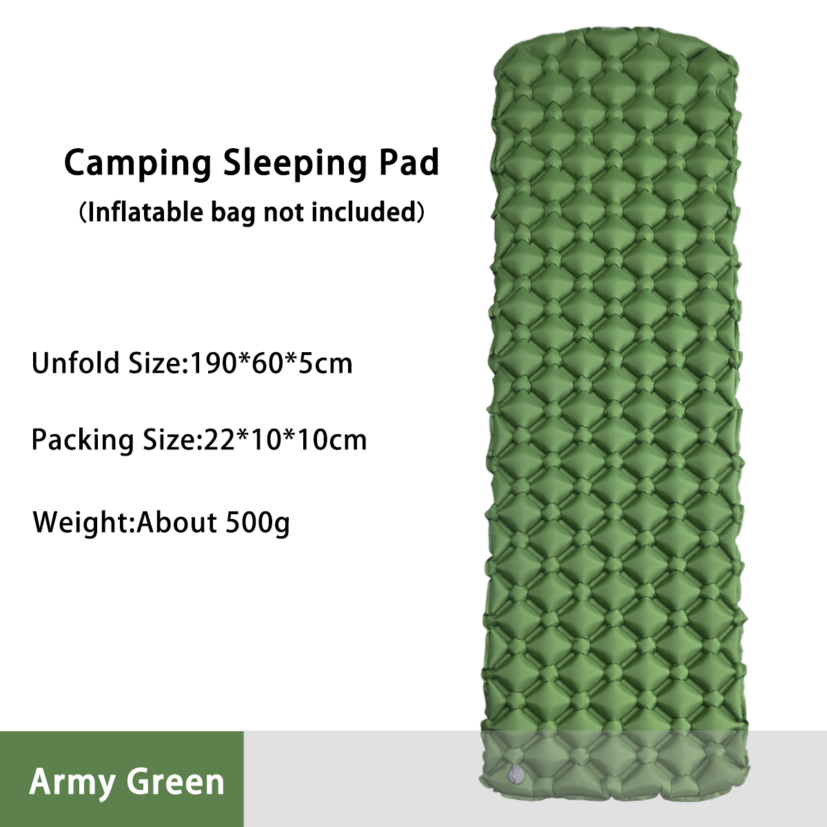 Outdoor Camping Equipment - Matelas gonflable de camping pour tente,