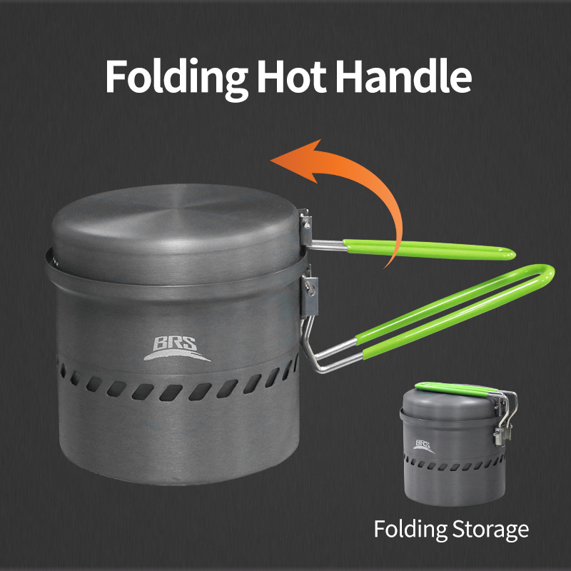 BRS-TS19 1L/1.7L/2.5L Nouveau  - Outdoor Camping Cooking Set avis et prix