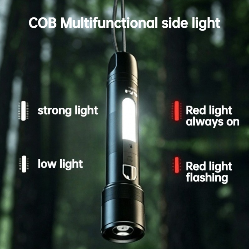 Lampe torche LED multifonction - Outdoor Camping Light Portable avis et prix