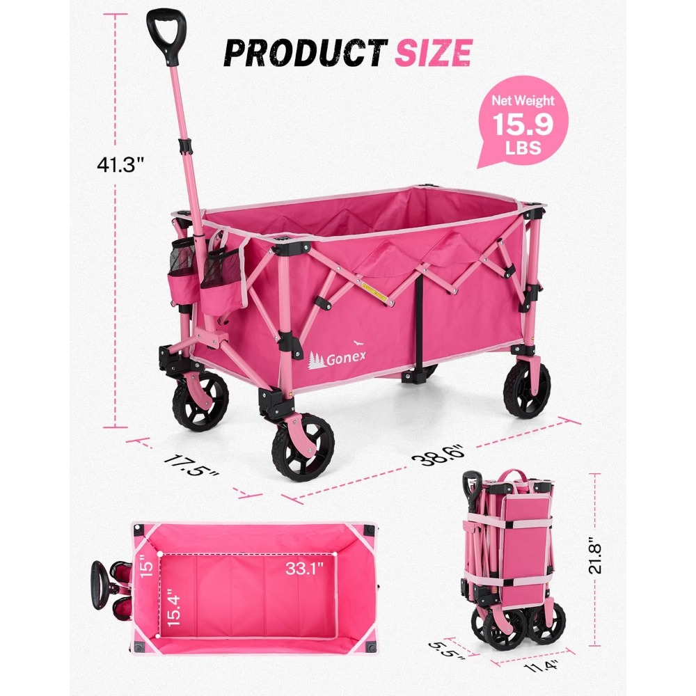 Chariot utilitaire pliable de  - Outdoor Camping Wagon avis et prix