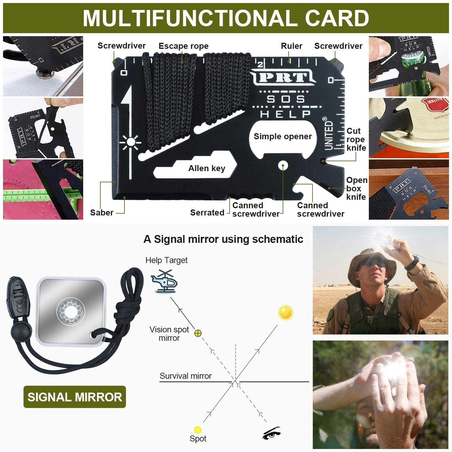 Kit d'outils de survie compact - Outdoor Camping Tools avis et prix