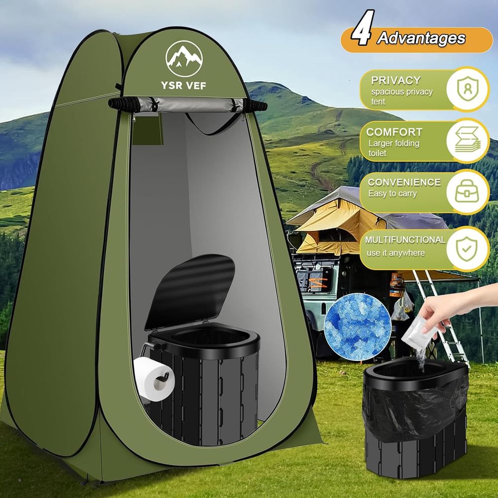 Kit de toilettes portables, to - Outdoor Camp avis et prix