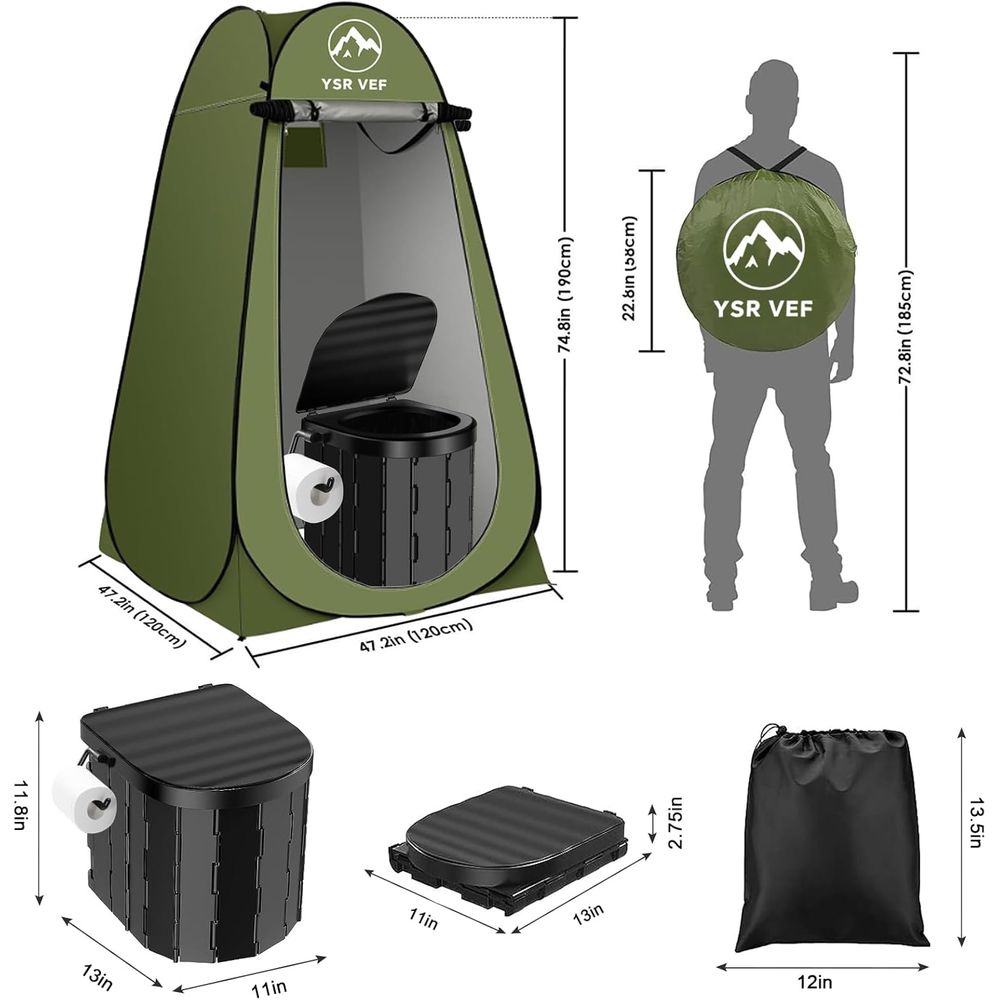 Kit de toilettes portables, to - Outdoor Camp avis et prix