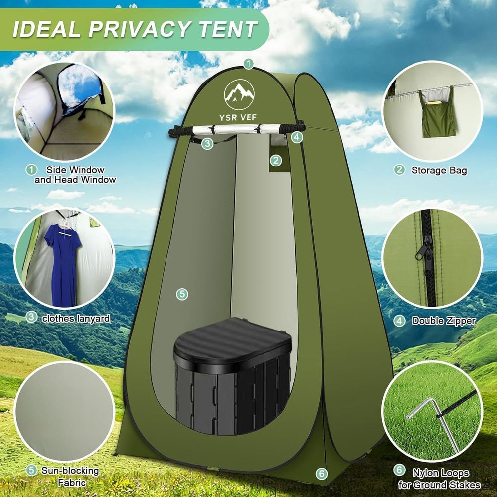 Kit de toilettes portables, to - Outdoor Camp avis et prix