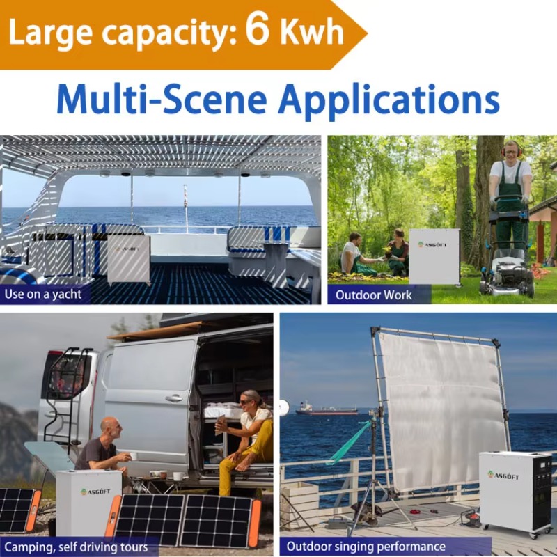 6kwh extérieur tout en un ESS  - Portable Power Station avis et prix