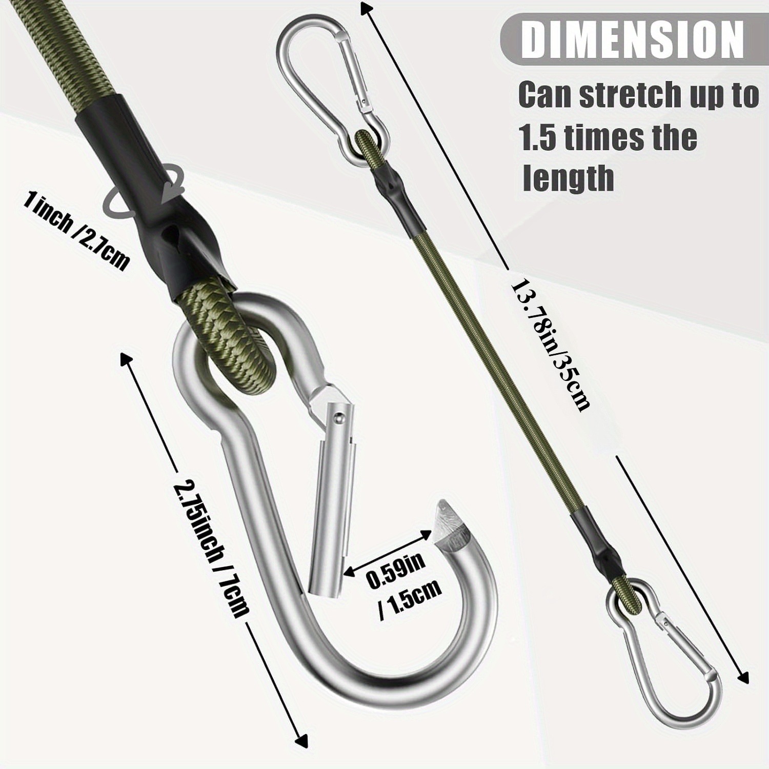 4 ceintures en caoutchouc robu - Outdoor Camping Equipment avis et prix