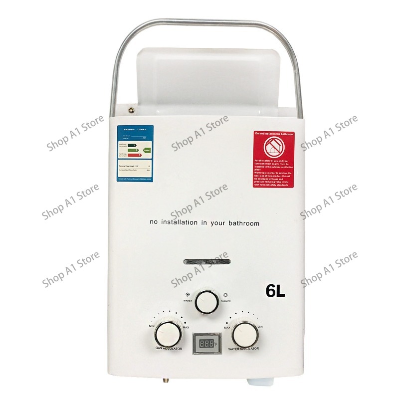 Chauffe-eau 6L pour camping ex - Outdoor Camping Hot Water Heater avis et prix