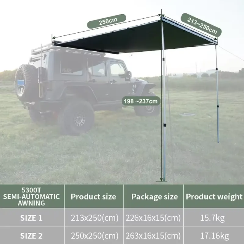 Auvent rétractable Awnlux 4x4  - Outdoor Camp avis et prix