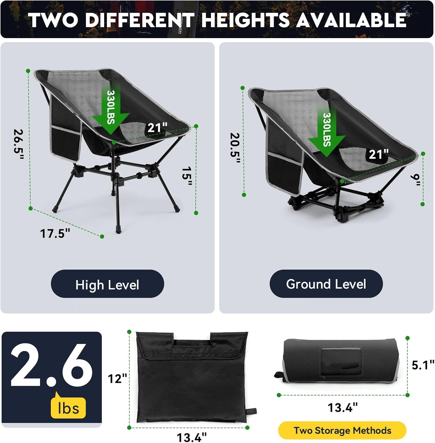 Chaise de camping légère, chai - Outdoor Camping Chairs avis et prix