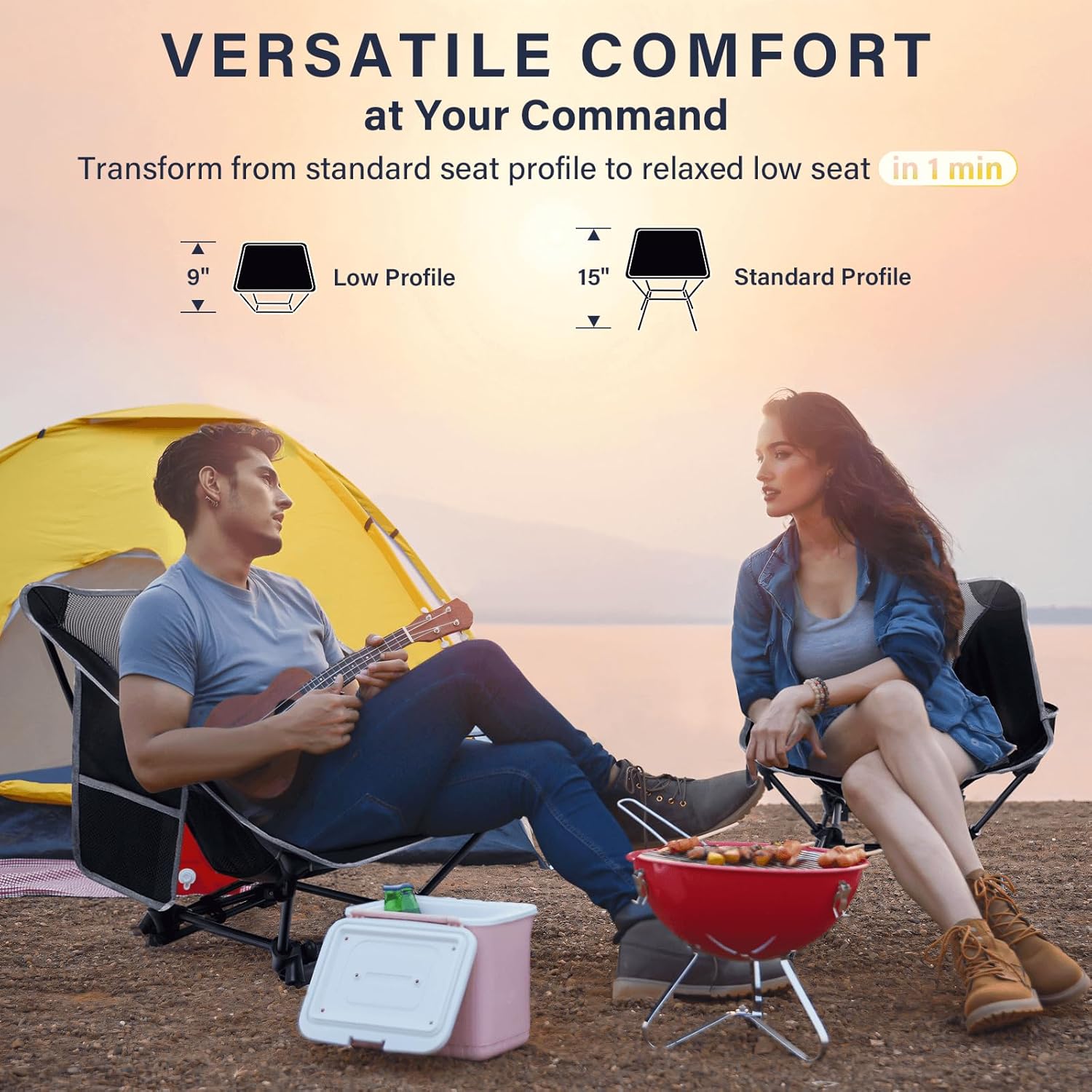 Chaise de camping légère, chai - Outdoor Camping Chairs avis et prix