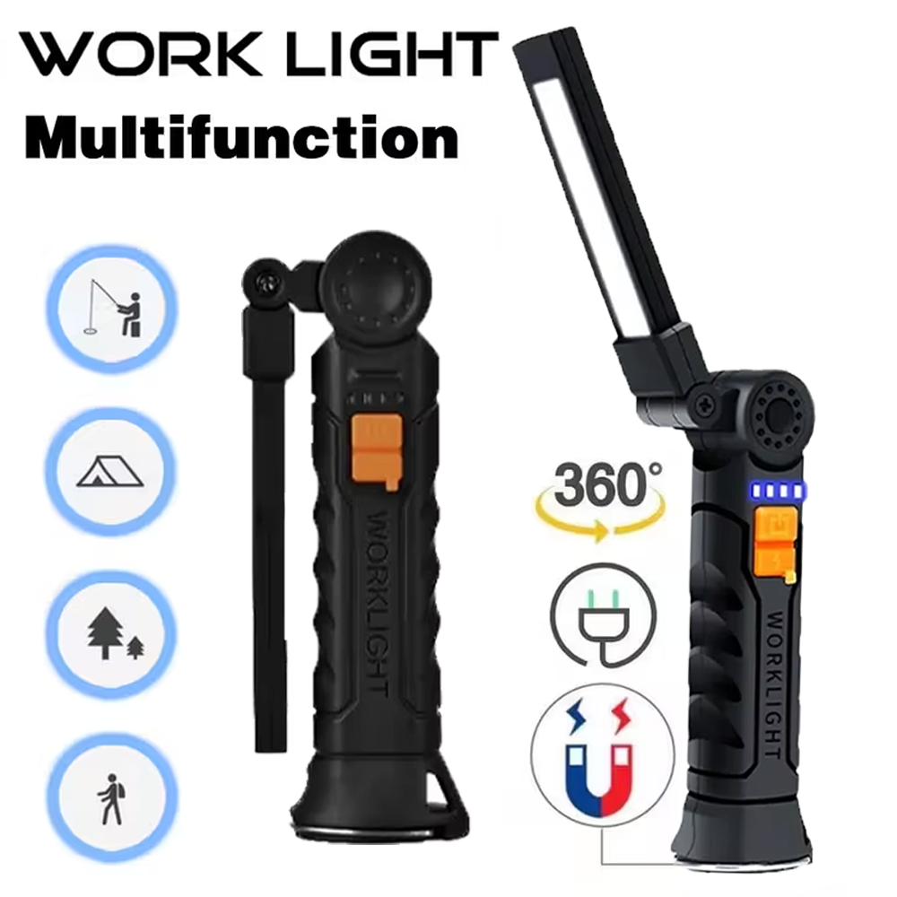 Lampe de poche LED COB Portabl - Outdoor Camping Light Portable avis et prix