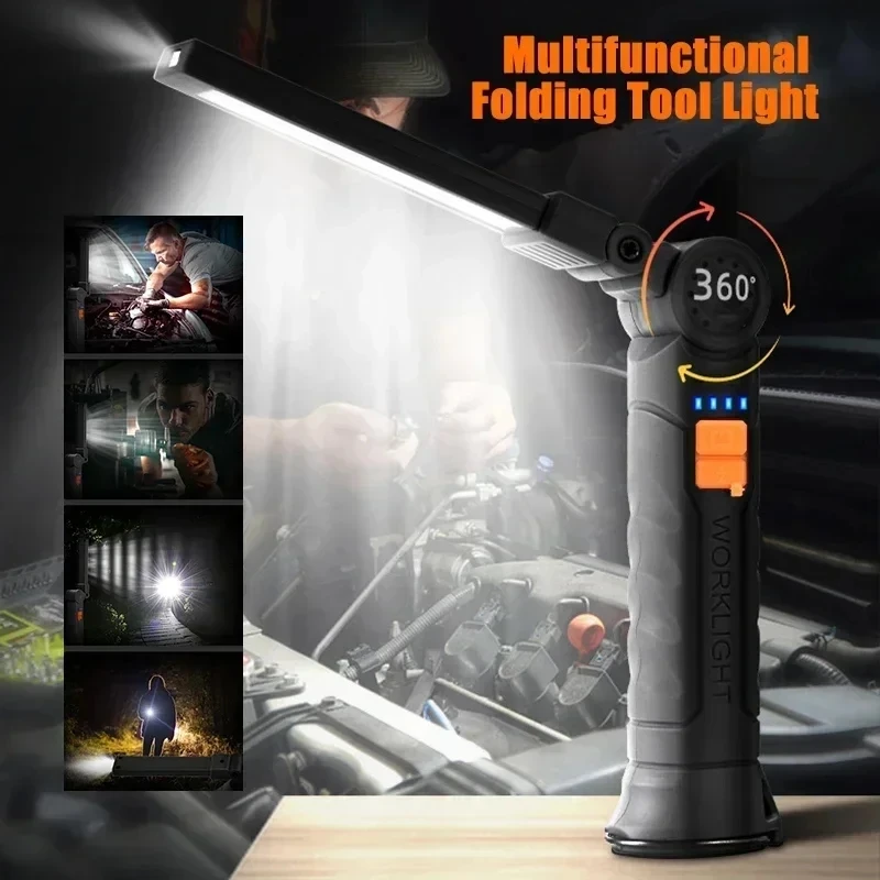 Lampe de poche LED COB Portabl - Outdoor Camping Light Portable avis et prix