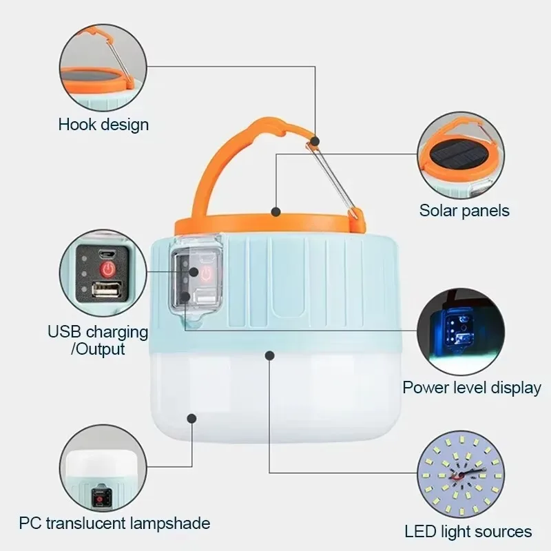 Lanterne solaire de Camping LE - Outdoor Camping Light Portable avis et prix