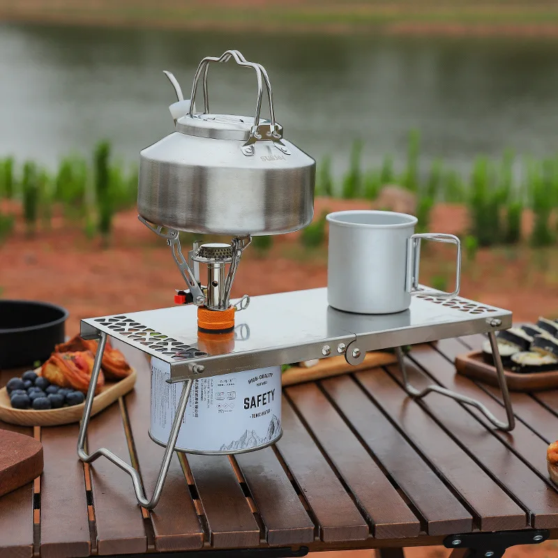 Table de thé portable d'extéri - Outdoor Camping Cooking Set avis et prix