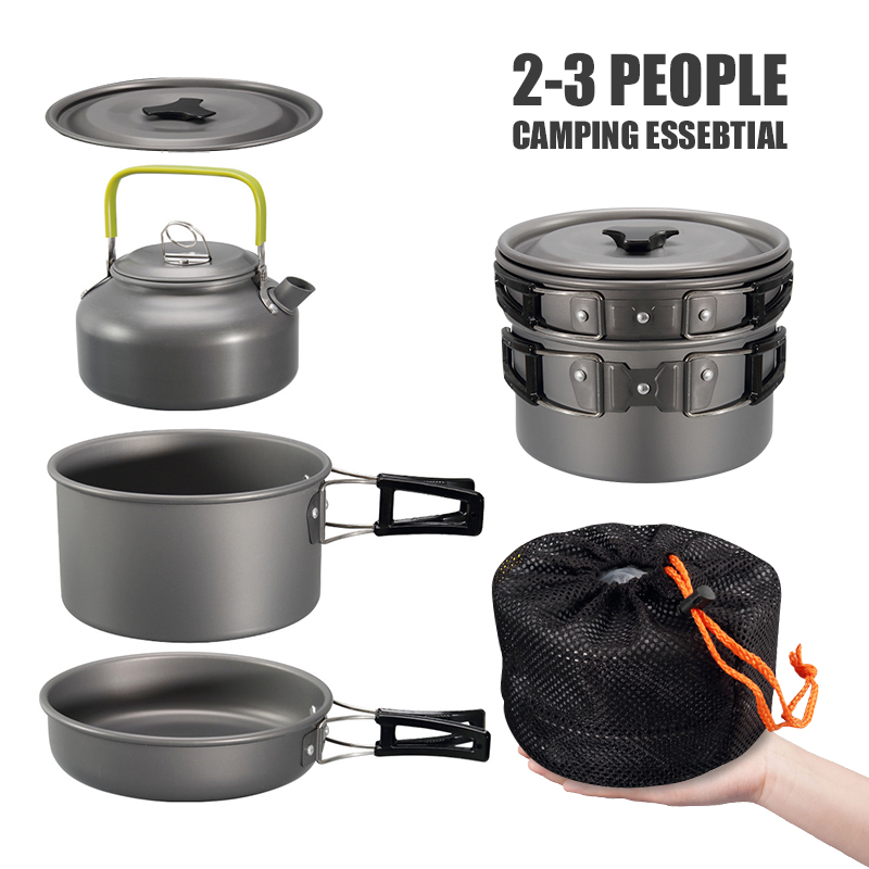 WESTTUNE – Kit d'ustensiles de - Outdoor Camping Cooking Set avis et prix