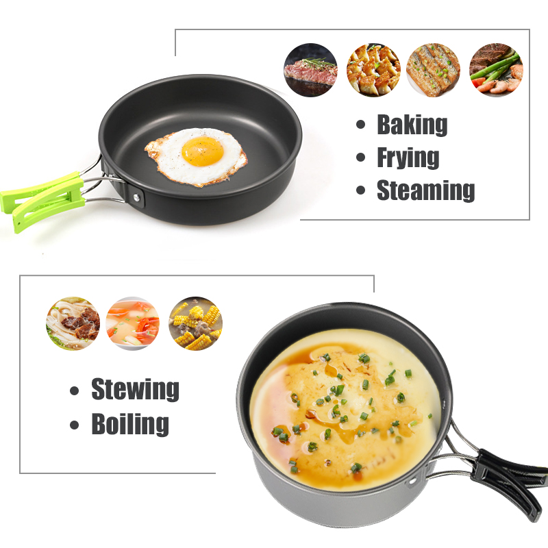 WESTTUNE – Kit d'ustensiles de - Outdoor Camping Cooking Set avis et prix