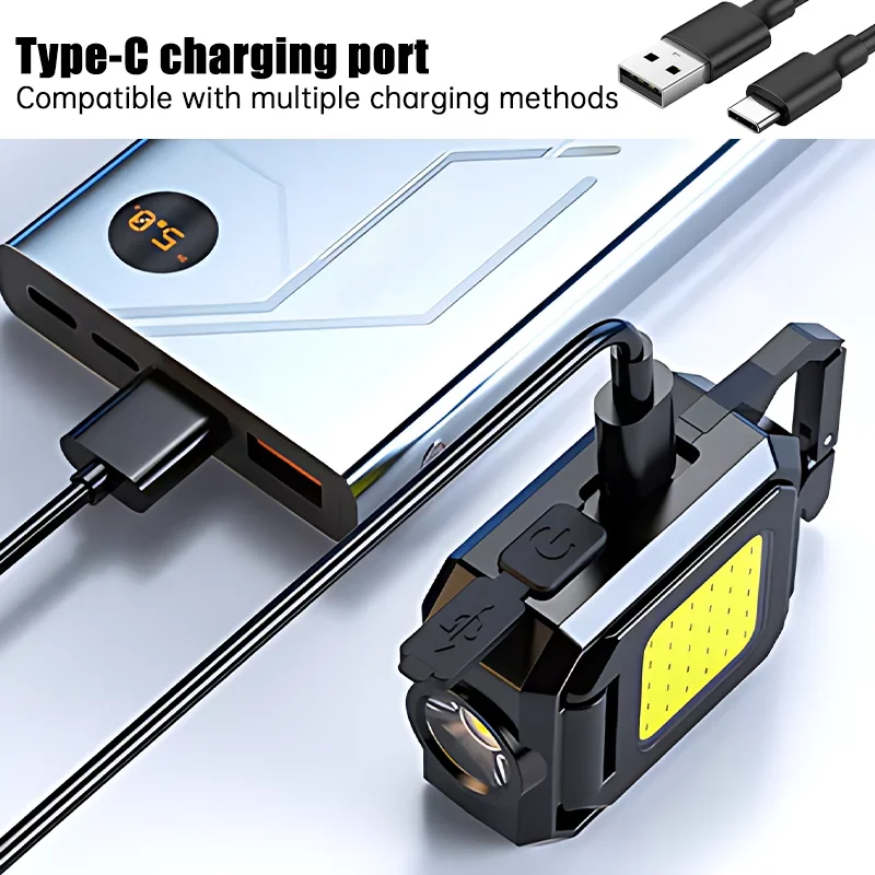 Mini lampe de poche porte-clés - Outdoor Camping Light Portable avis et prix