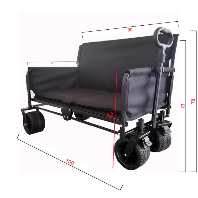 Chariot pliant multifonctionne - Outdoor Camping Wagon avis et prix