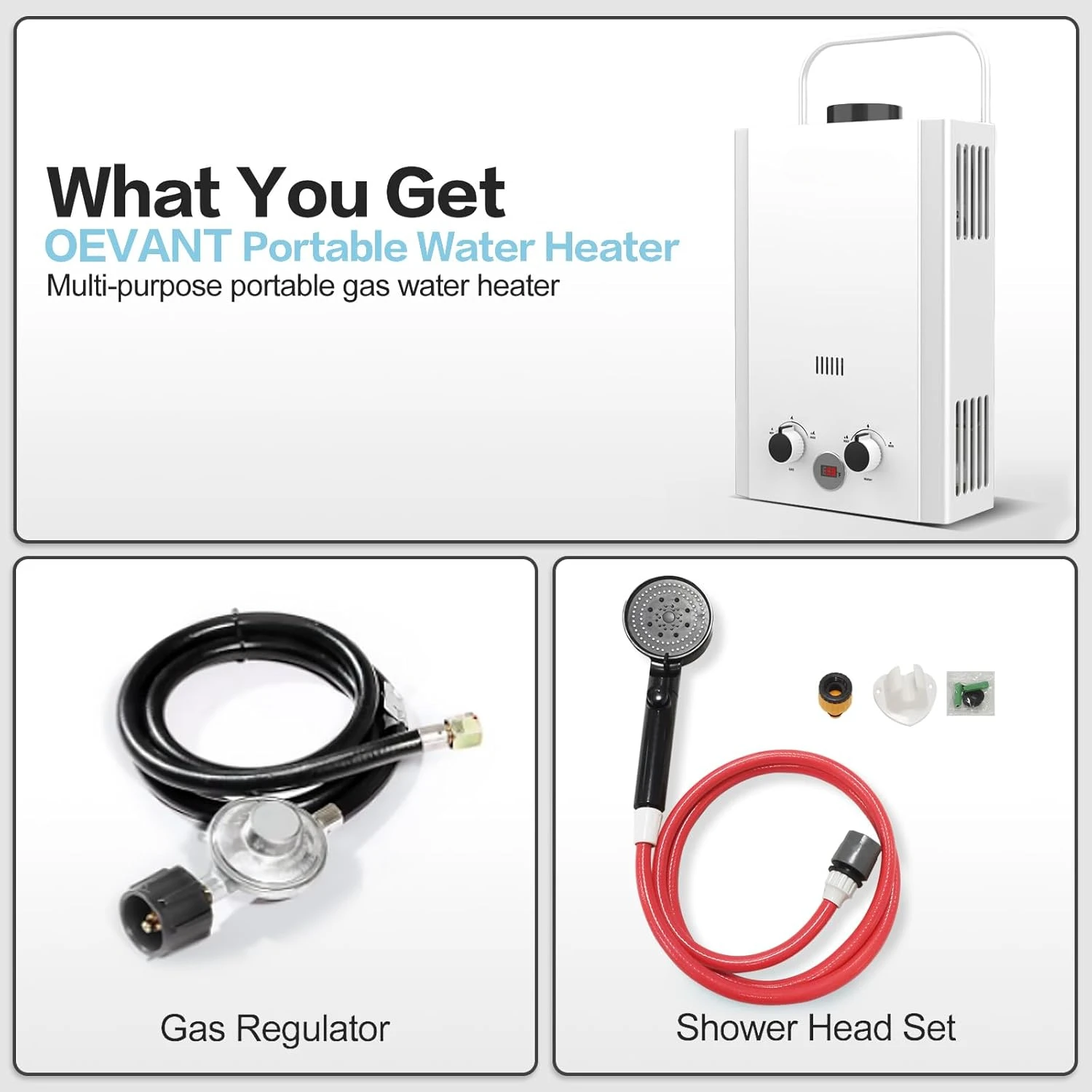 Chauffe-eau sans réservoir au  - Outdoor Camping Hot Water Heater avis et prix