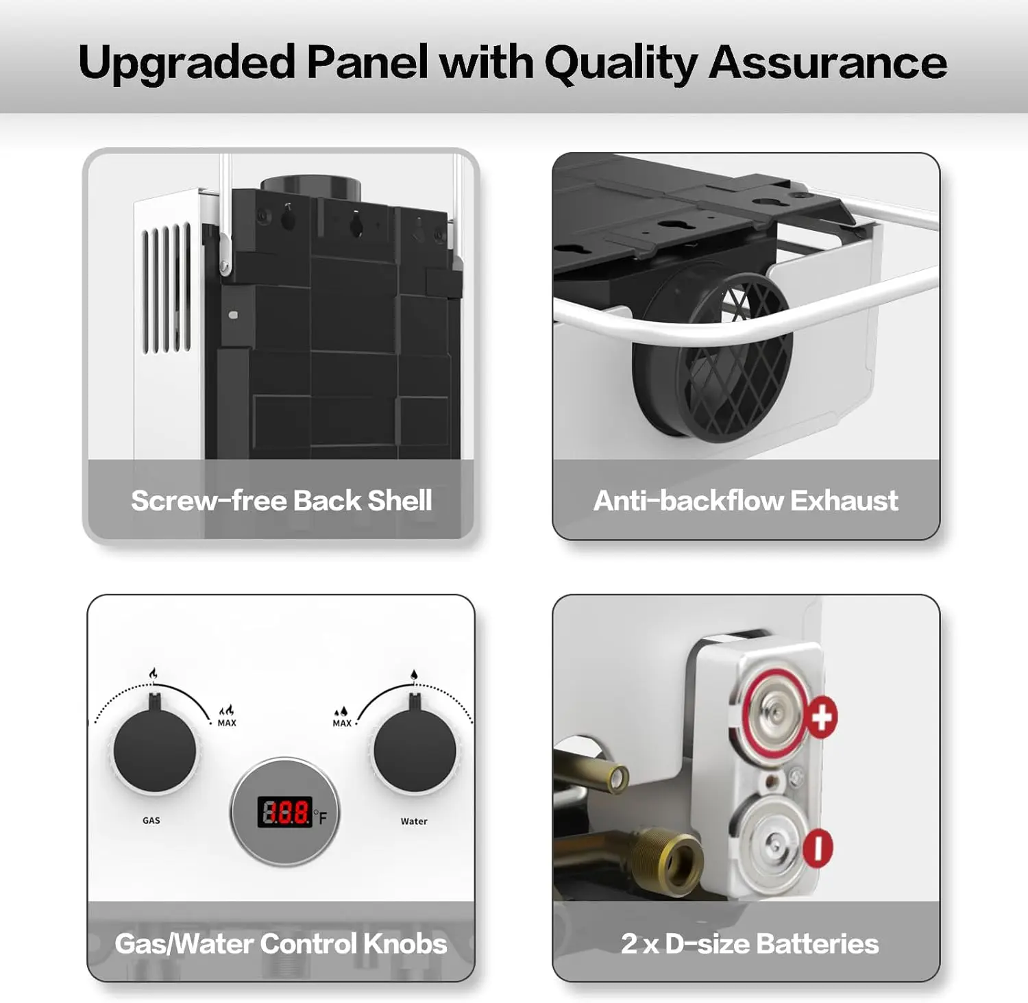 Chauffe-eau sans réservoir au  - Outdoor Camping Hot Water Heater avis et prix
