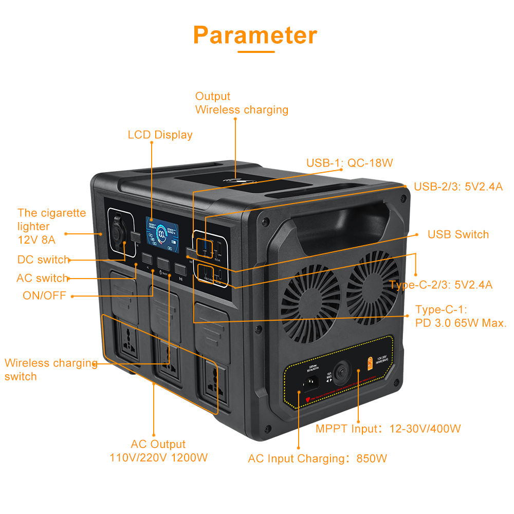 Générateur solaire portable 12 - Portable Power Station avis et prix