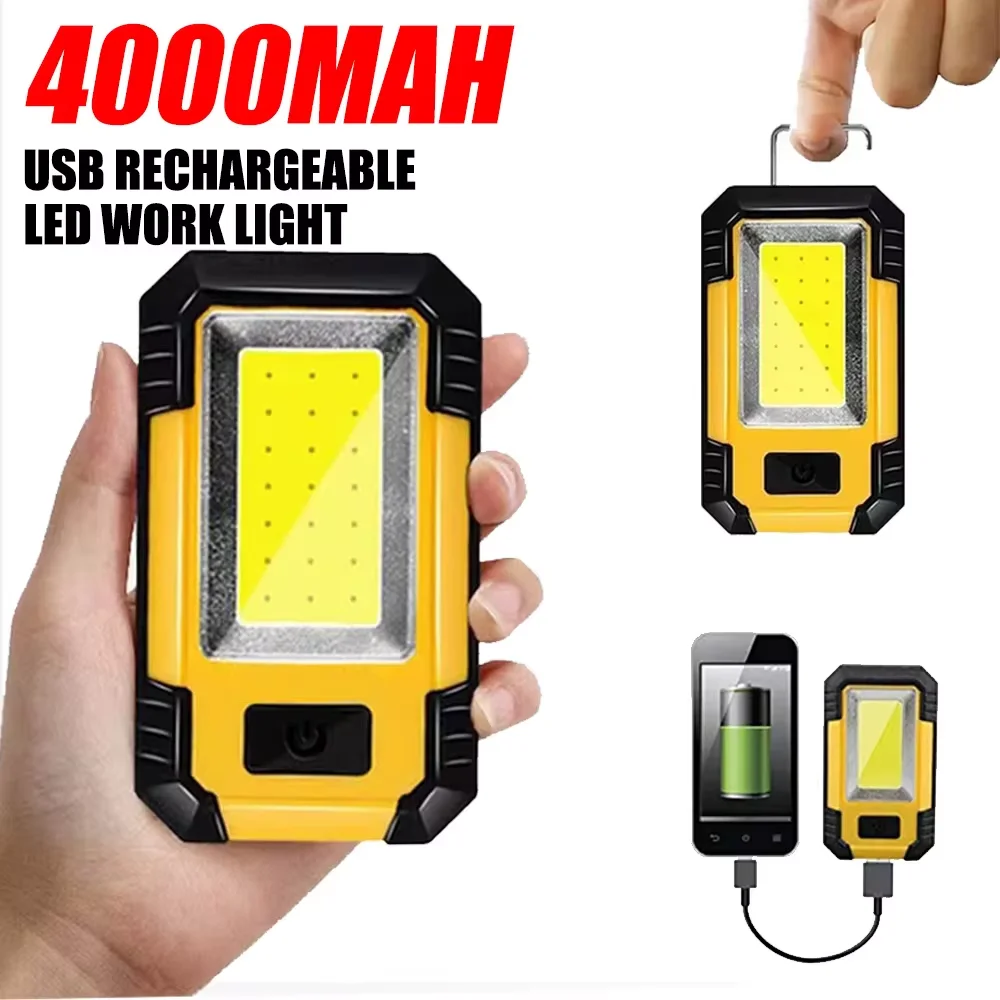 Lampe de travail rechargeable  - Outdoor Camping Light Portable avis et prix
