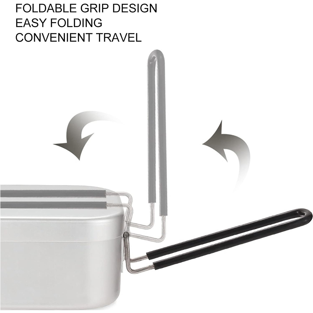 Boîtes à déjeuner en aluminium - Outdoor Camping Cooking Set avis et prix