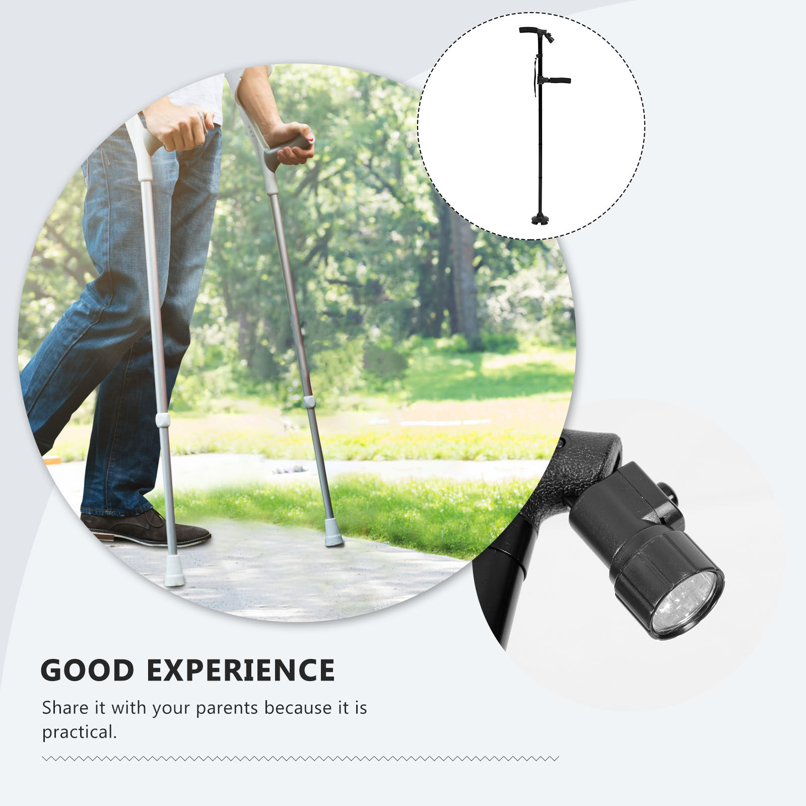Canne de marche pliable avec l - Trekking Poles avis et prix