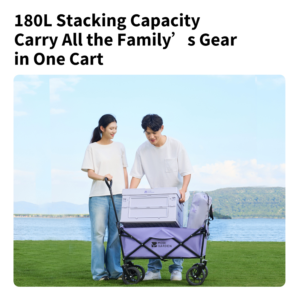 Chariot pliable à quatre roues - Outdoor Camping Wagon avis et prix